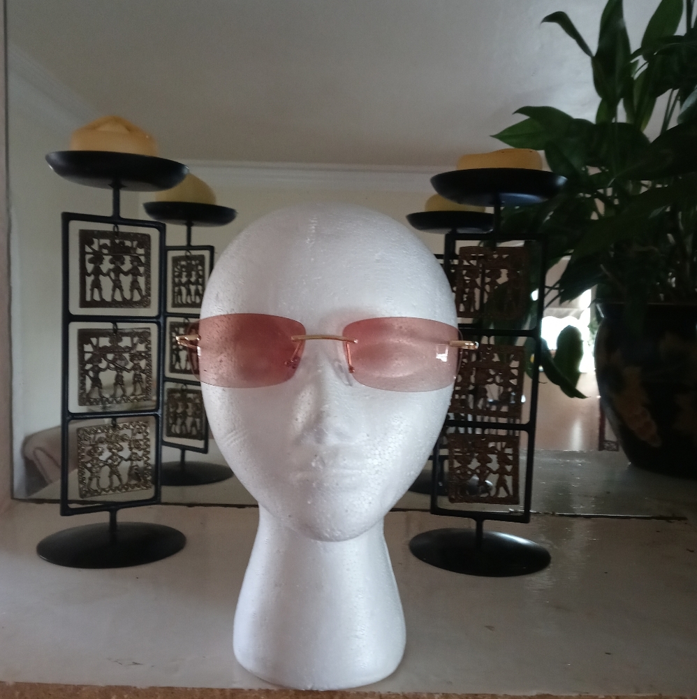 Frameless Retro Square Sunnies